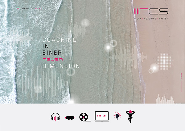 Corporate Design Webseite